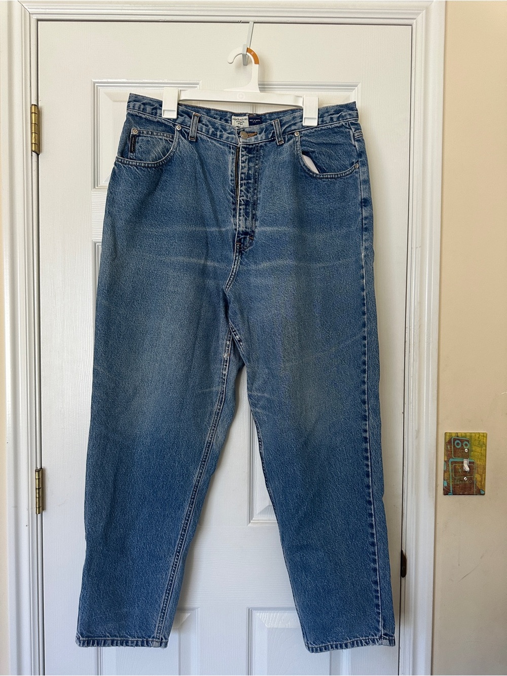Faded Glory Relaxed Fit Women Denim Jeans - Medium Blue
